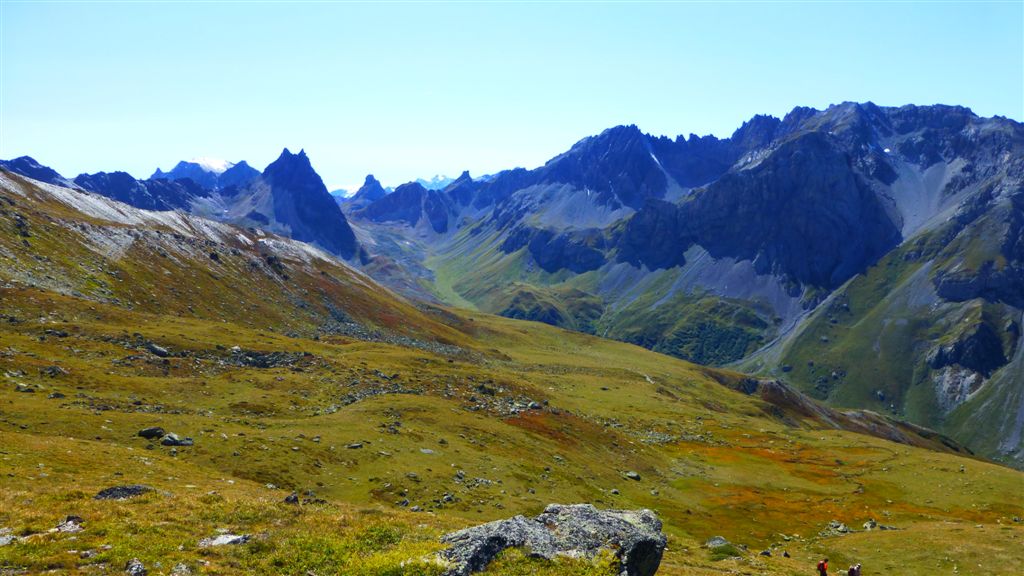 Dans la vallée de l'Aiguille Noire (Valloire)